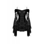 Dark In Love Alora Lace Off Shoulder Dress﻿