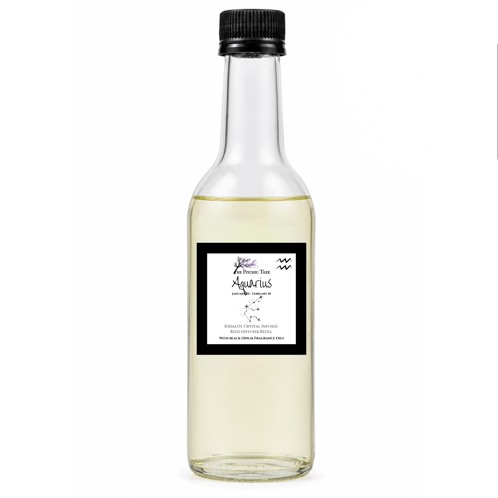 Aquarius - Sign Of The Zodiac Crystal Infused Reed Diffuser