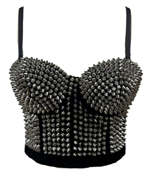 Banned Apparel Xenia Top Silver