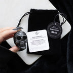 Gothic Gifts Black Labradorite Crystal Skull