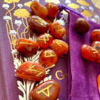 Carnelian Nordic Runes