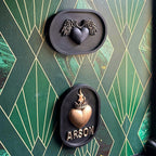 ‘Arson’ Sacred Heart Wall Plaque