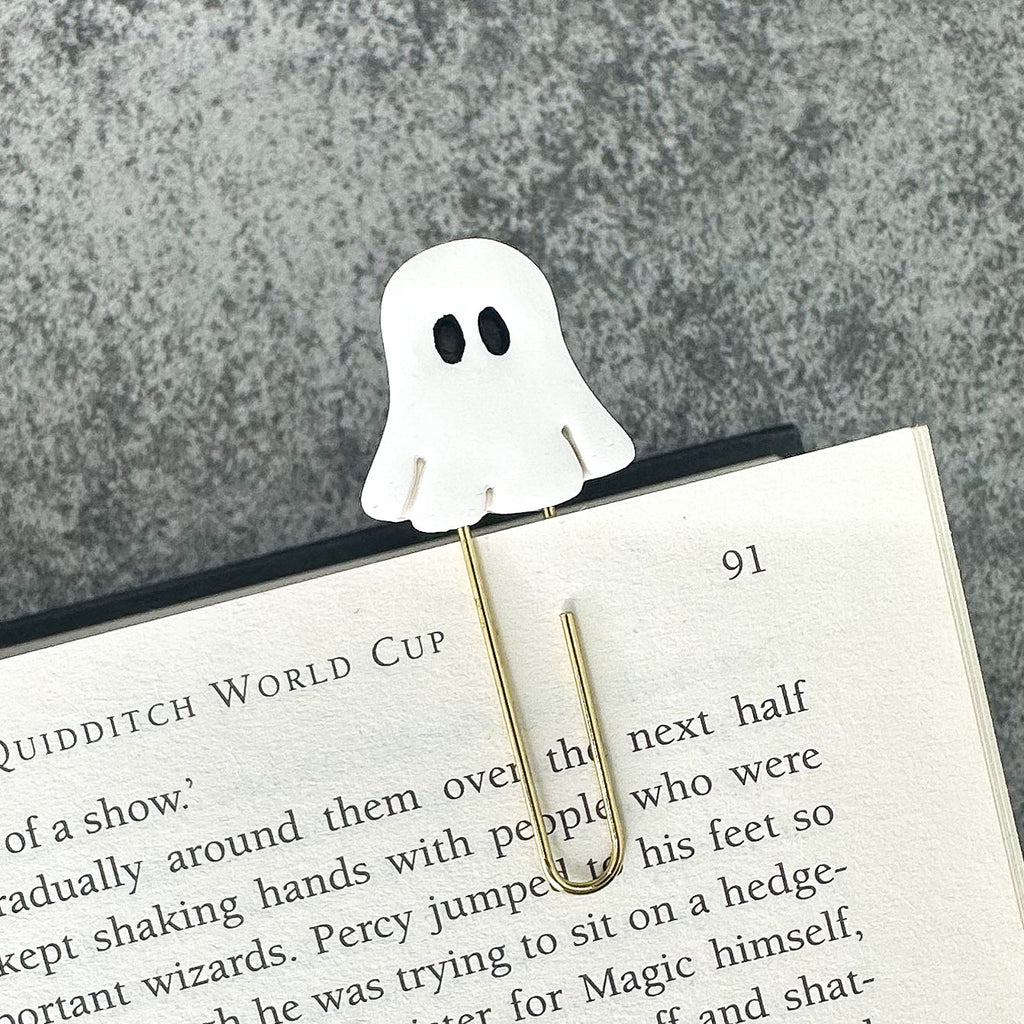 Cute Ghost Handmade Bookmark