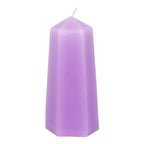 Calming Crystal Candle with Rough Amethyst