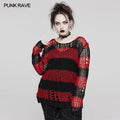 Punk Rave Cosima Knit Sweater - Red