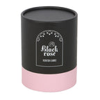 Gothic Gifts Candle of Black Roses with 3D Roses