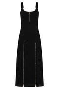 Banned Apparel Malvolia Zipped Midi Dress