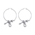 Serpent's Lair Snake Earrings