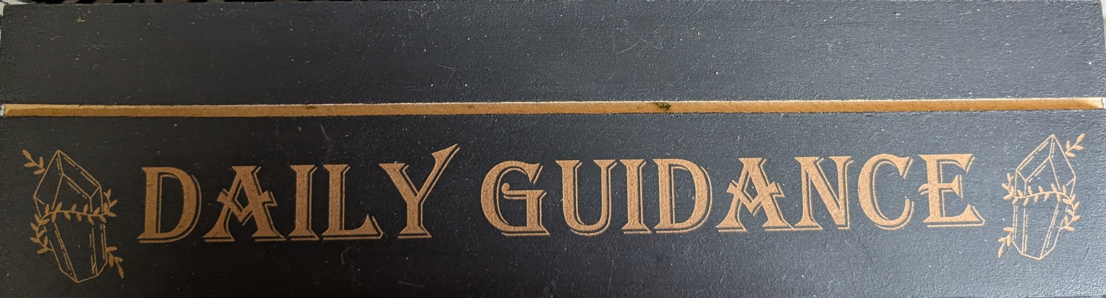 Daily Guidance Tarot Card Holder – Handmade