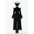 Dark in Love Erzebeth Gothic Bolero Shrug - Black Lace Victorian Bell Sleeve