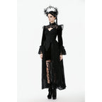 Dark in Love Erzebeth Gothic Bolero Shrug - Black Lace Victorian Bell Sleeve