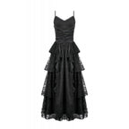 Dark in Love Minerva Gothic Satin Lace Dress