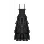 Dark in Love Minerva Gothic Satin Lace Dress