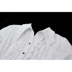 Dark in Love Queeny White Gothic Demon Shirt