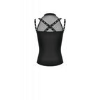 Dark in Love Ruth Mesh Strap Gothic Sleeveless Top
