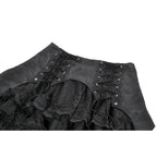 Dark in Love Thornspell Gothic Layered Lace Skirt