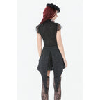 Dark in Love Thornspell Gothic Layered Lace Skirt
