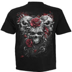 SKULLS N ROSES - T-Shirt Black