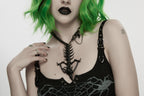 Punk Rave Punk Devil Dragon Bone Necklace