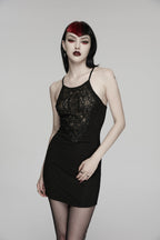 Punk Rave Juliette Goth Slip Dress