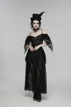 Goth Feather Formal Hat Gothic Retro Style Punk Rave