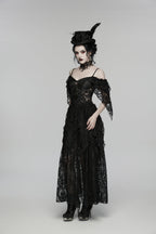 Goth Feather Formal Hat Gothic Retro Style Punk Rave