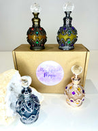 Manifestation Spell Oils – Rose Amour, Witch’s Ward, Fortune Flow, Lucky 7’s or Full Set | Dropper or Apothecary Bottle