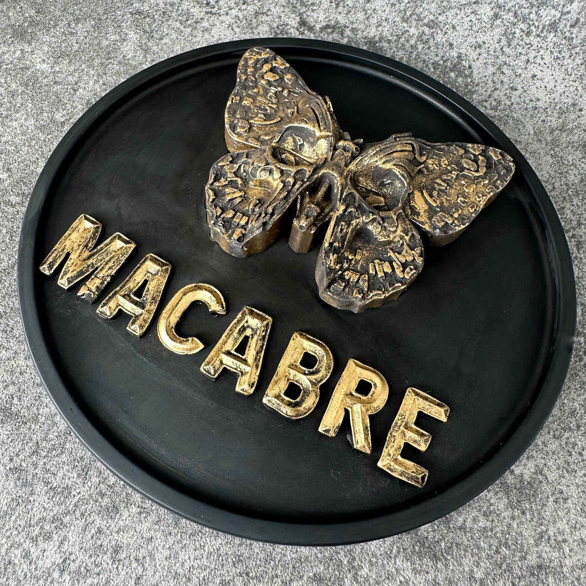 ‘Macabre’ Death Moth Wall Plaque