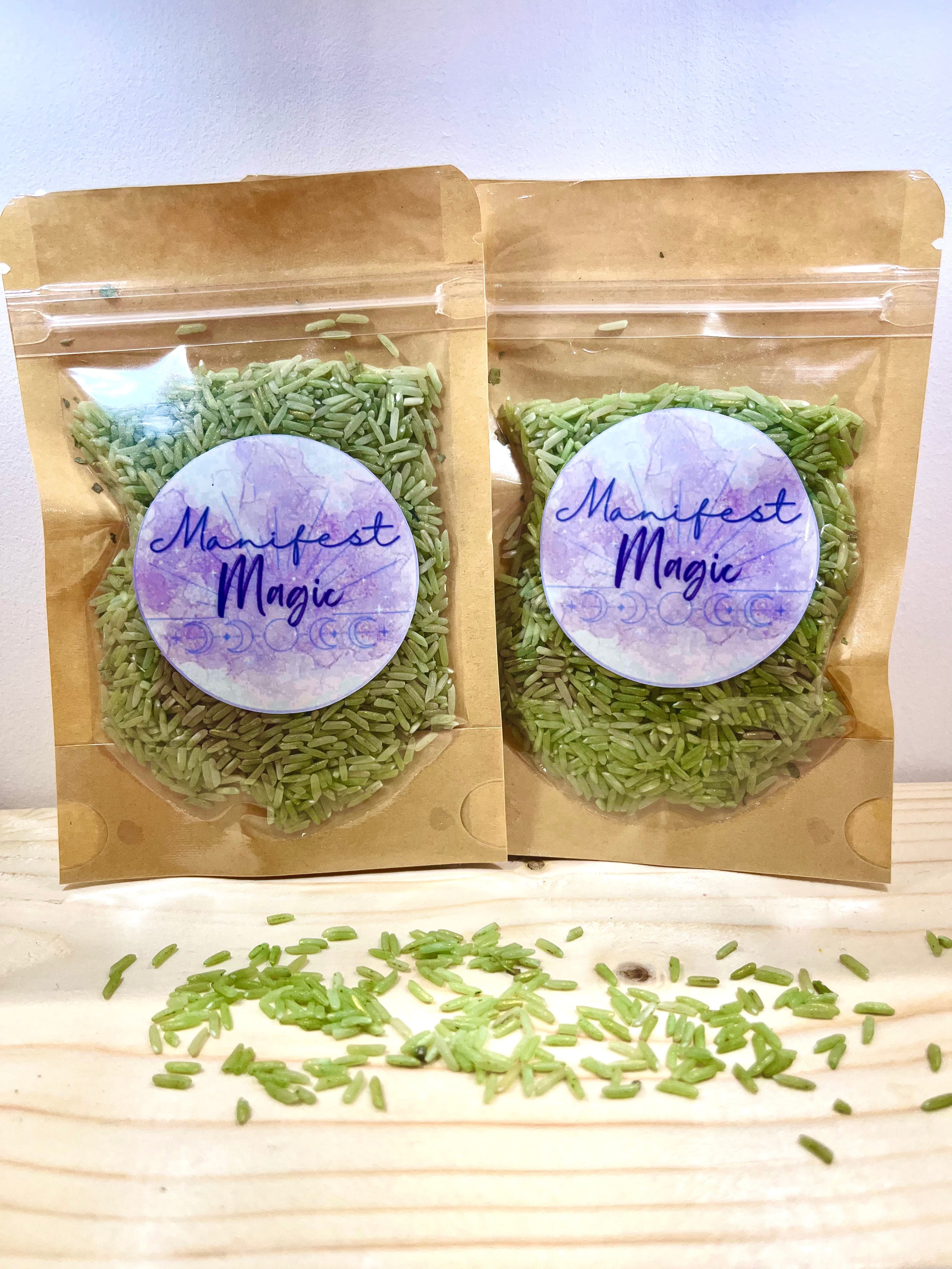 Premium Blend Money Rice – Abundance & Prosperity Spell Ingredient (50g)