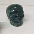Green Fluorite Crystal Skull – 156g | One of a Kind