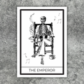 The Emperor Tarot Card Print A4/A5