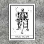 The Emperor Tarot Card Print A4/A5