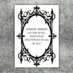 Mirror, Mirror A4/A5 Gothic Art Print