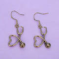 Stethoscope Dangly Earrings