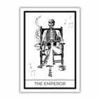 The Emperor Tarot Card Print A4/A5