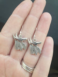 Anubis Egyptian God Charm Earrings, Gifts For Her, Fun Jewellery