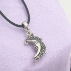 Moon Charm Necklace In Gift Bag