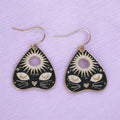 Ouija Cat Dangly Charm Earrings