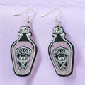 Poison Potion Dangly Earrings