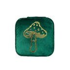 Green Witch Mushroom Travel Jewellery Box
