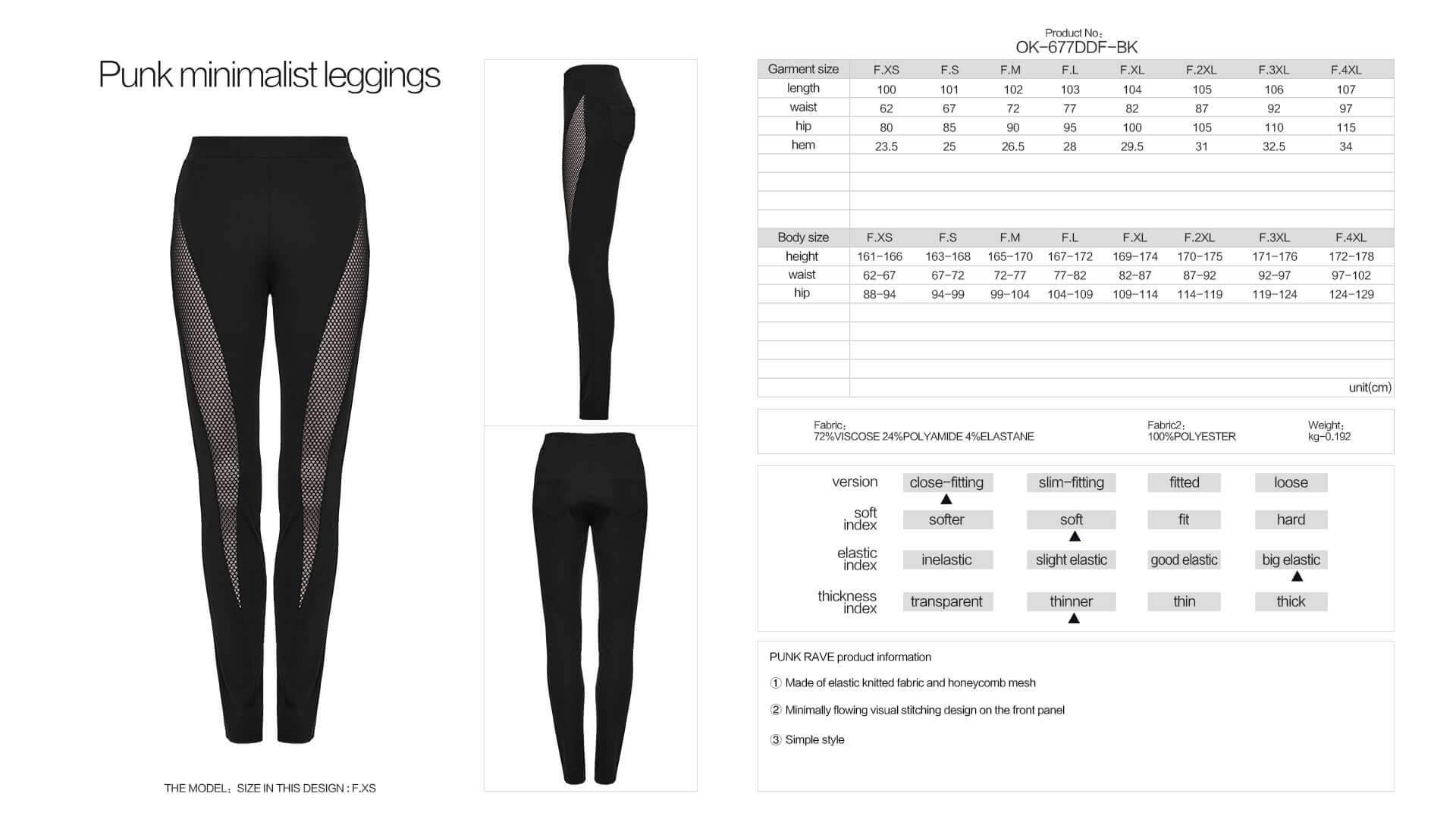Punk Rave Ausha Leggings