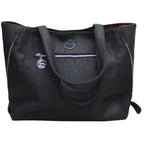 BURNT ROSE - Tote Bag - Top quality PU Leather Studded
