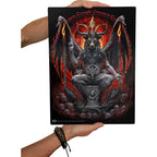 BAPHOMET - Glass Chopping Board (Rectangular)