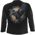 RAVEN WISE - Longsleeve T-Shirt Black