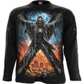 CROSSED OVER - Longsleeve T-Shirt Black
