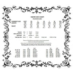 Dark in Love Gloria Floor-Length Corset Skirt