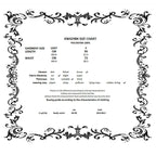 Dark in Love Belladonna Floor-Length Goth Skirt