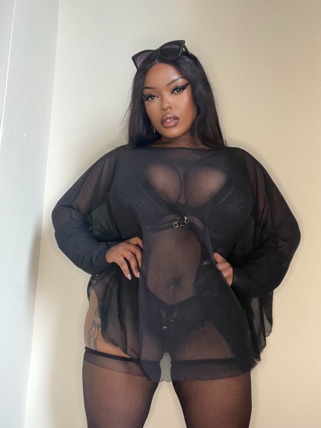 Necessary Evil Circe Mesh Top