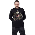 EVIL EYE - Longsleeve T-Shirt Black