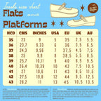 Chocolaticas® Jinxie Women's Mary Jane Flat Shoes - UK 9.5 Left Only!